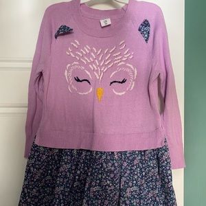 Toddler girl long sleeve dress